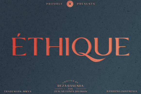 Boost Your Campaign with Ethique: A Premium Display Font