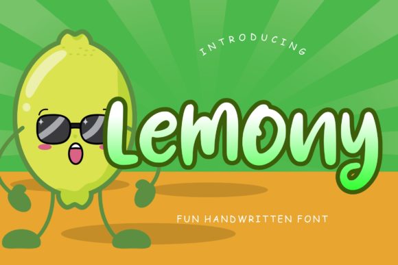Discover Lemony: A Vibrant Display Font for Editorial Brilliance