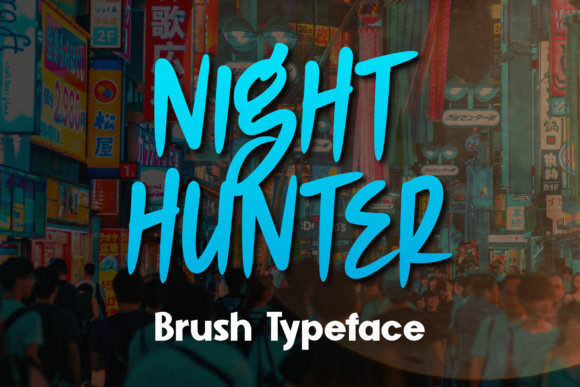 Discover Night Hunter: A Display Font for Editorial Elegance