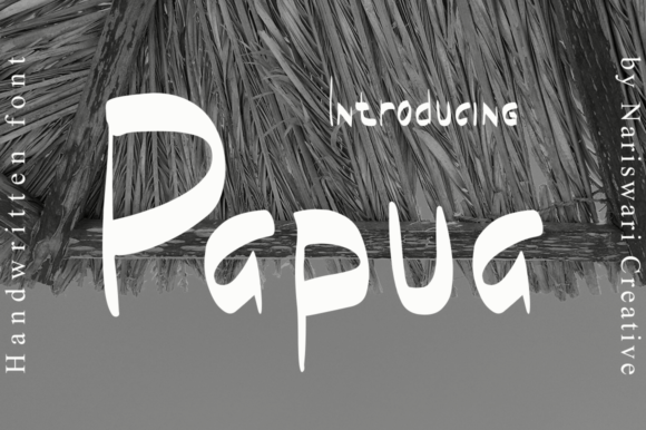 Discover the Charm of Papua: A Fun and Versatile Font for Crafters