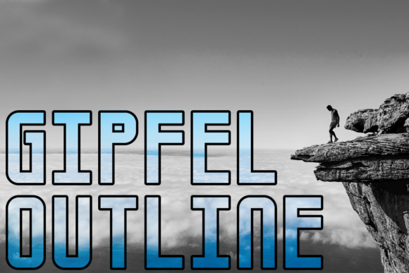 Discovering Gipfel Outline: A Versatile Font for Creative Branding