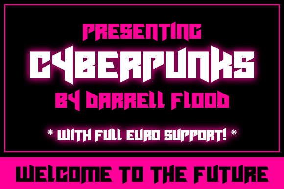 Enhance Your Brand with Cyberpunks: A Playful Display Font