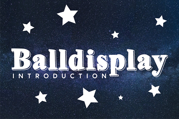 Enhance Your Web Design with Balldisplay Font