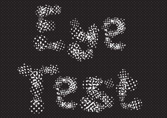 Eye Test: A Unique Display Font for Creative Branding
