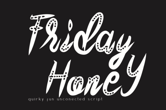 Friday Honey: A Quirky Font for Authentic Branding
