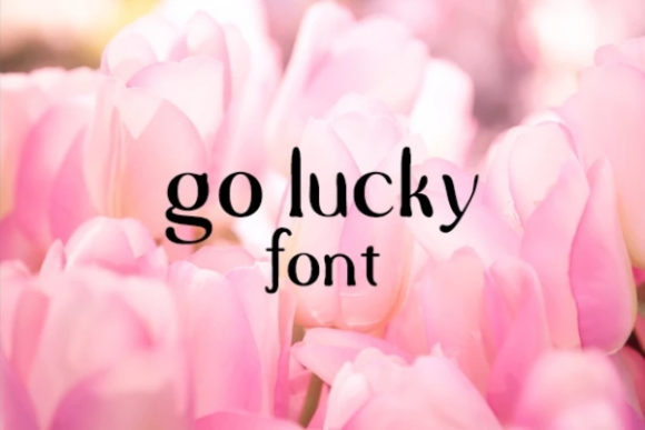 Go Lucky: A Bold Display Font for Standout Web Designs