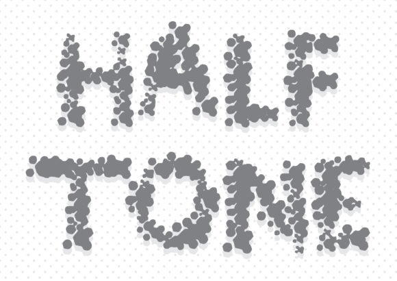 Half Tone: A Playful Display Font for Engaging Content