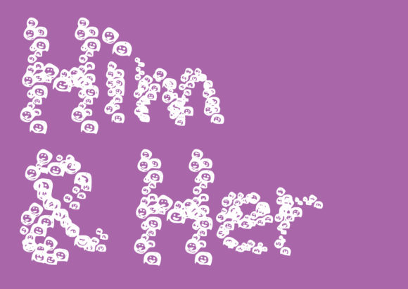 Him and Her: A Whimsical Font for Crafters and Creators