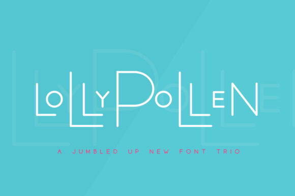 Lollypollen Trio: A Charming Display Font for Editorial Design