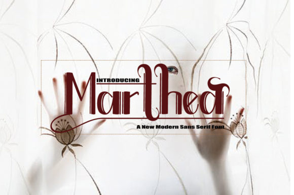 Marthea: Elevate Your Campaign with a Modern Display Font