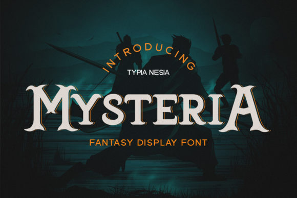 Mysteria: A Bold and Enigmatic Display Font
