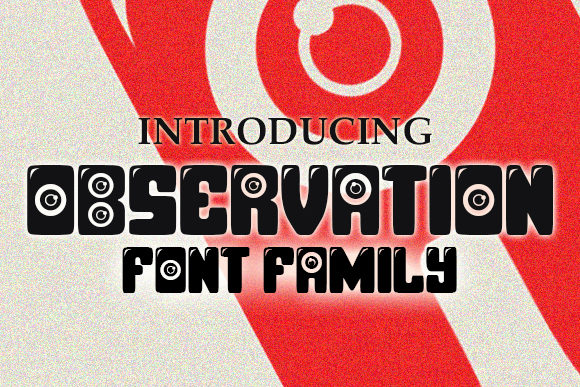 Observation: A Cheerful Display Font for Engaging Campaigns
