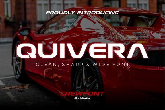 Quivera: A Modern Display Font for Professional Branding