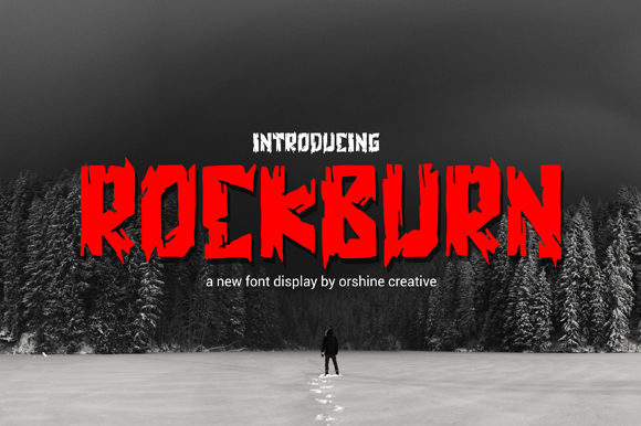 Rockburn: A Bold Display Font for Memorable Branding
