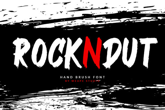Rockndut: A Bold and Unique Typeface for Creative Projects