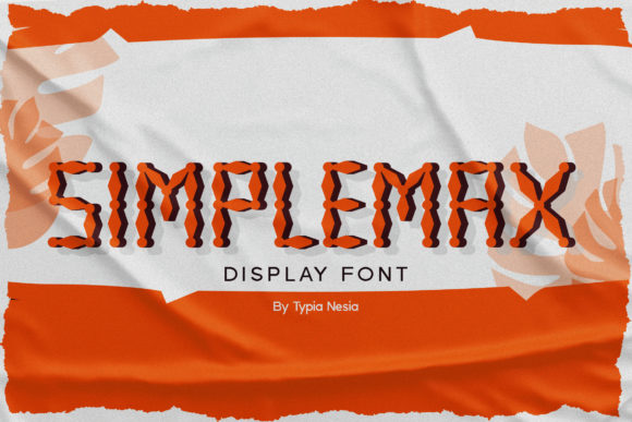 Simplemax: A Playful Display Font for Creative Projects