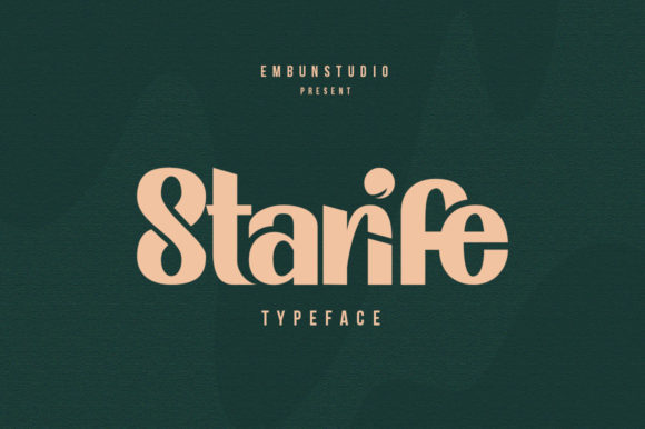 Starife: The Perfect Display Font for Your Brand