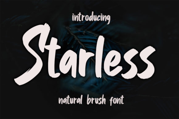 Starless: A Charming Font for Crafters and Creators