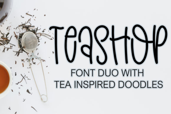 Teashop: A Versatile Display Font for Creative Campaigns