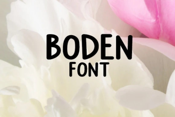 Unleash Creativity with Boden Alpha: A Quirky Display Font
