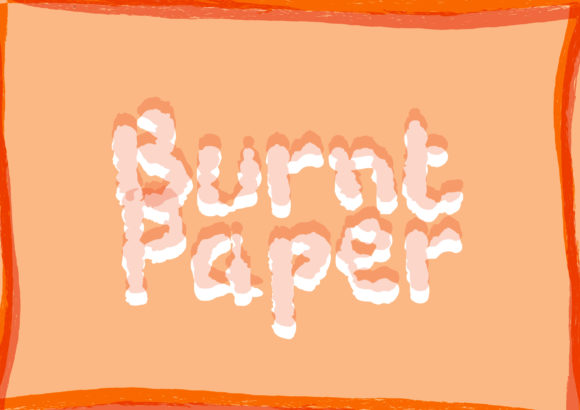 Unleash Creativity with Burnt Paper: A Unique Display Font