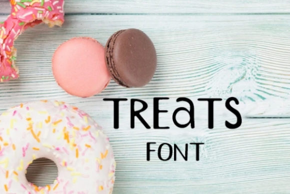Unleash Creativity with Treats: A Charming Display Font