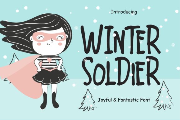 Winter Soldier: A Charming Display Font for Creative Campaigns