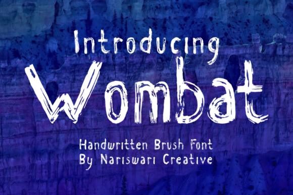 Wombats: A Modern Display Font for Bold Web Design